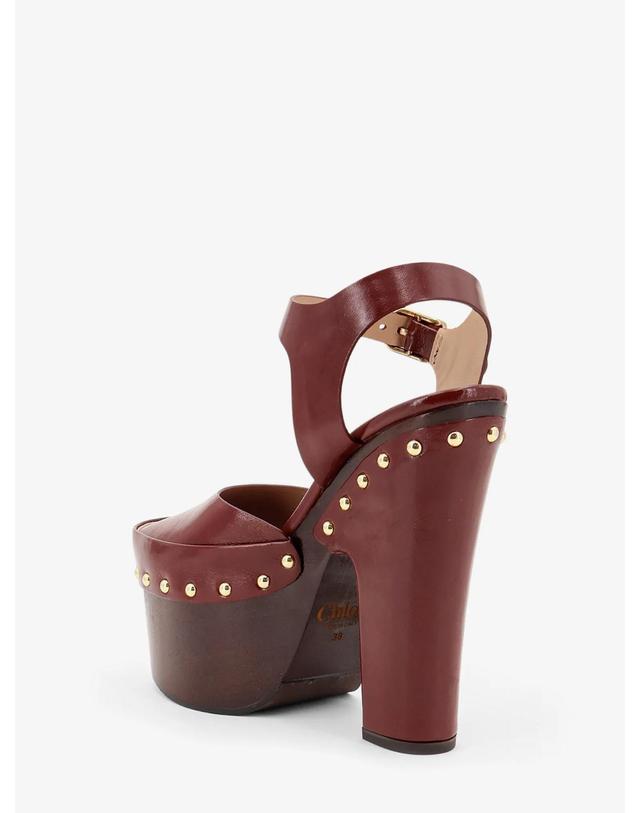 끌로에 [해외직구][N85]끌로에 CH26A20SWF 여성 펌프스 슬링백 하이힐 CHLOE Meret sandals with oversized platform 착용컷