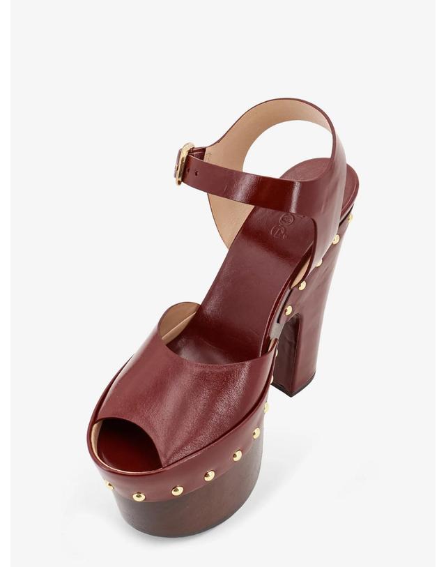 끌로에 [해외직구][N85]끌로에 CH26A20SWF 여성 펌프스 슬링백 하이힐 CHLOE Meret sandals with oversized platform 착용컷