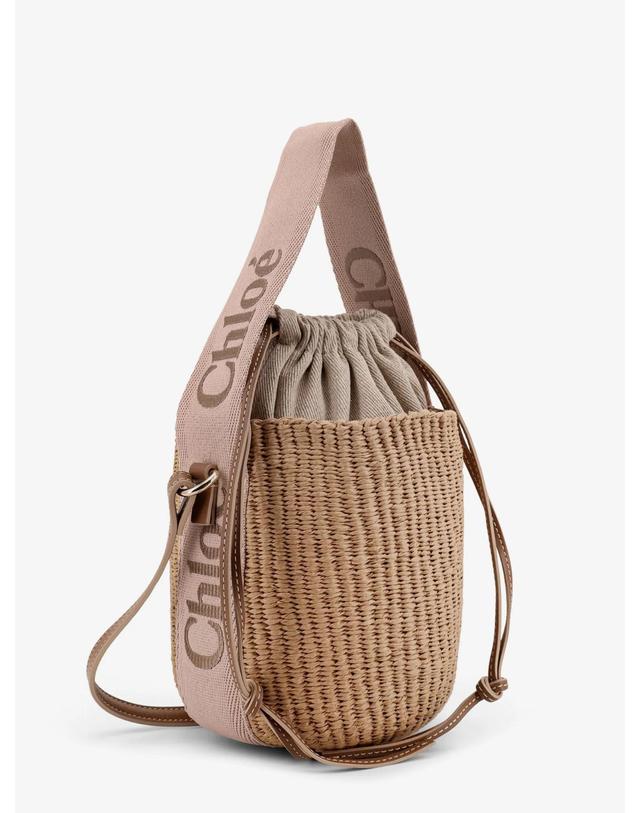 끌로에 [해외직구][N85]끌로에 CHC23AS381L18 여성 숄더백 버킷백 토트백 CHLOE Woody raffia bucket bag 착용컷