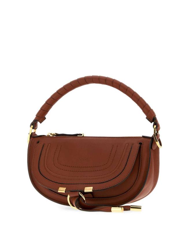 끌로에 [해외직구][X45]끌로에 CH26SP927R35 26M 여성 크로스백 숄더백 미니백 탑핸들백 Brown leather mini Marcie shoulder bag 착용컷