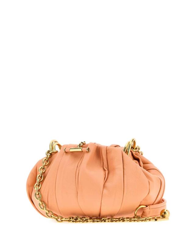 끌로에 [해외직구][X45]끌로에 CH26US765S27 81M 여성 숄더백 크로스백 버킷백 탑핸들백 Peach leather ChloA PlissA bucket bag 착용컷