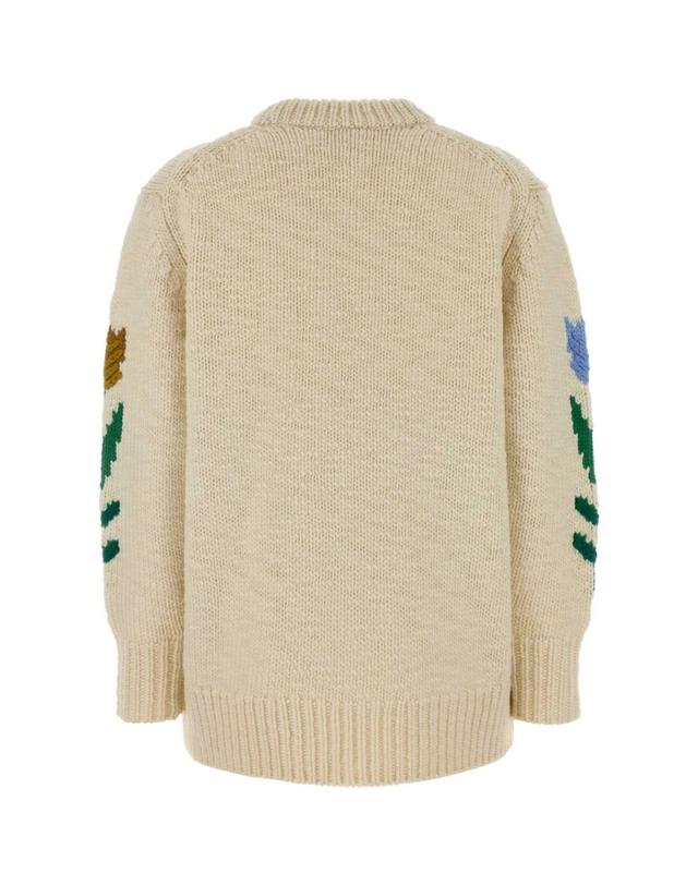 끌로에 [해외직구][X45]끌로에 CH26WMP29620 103 여성 스웨터 니트 가디건 Ivory wool oversize sweater 착용컷