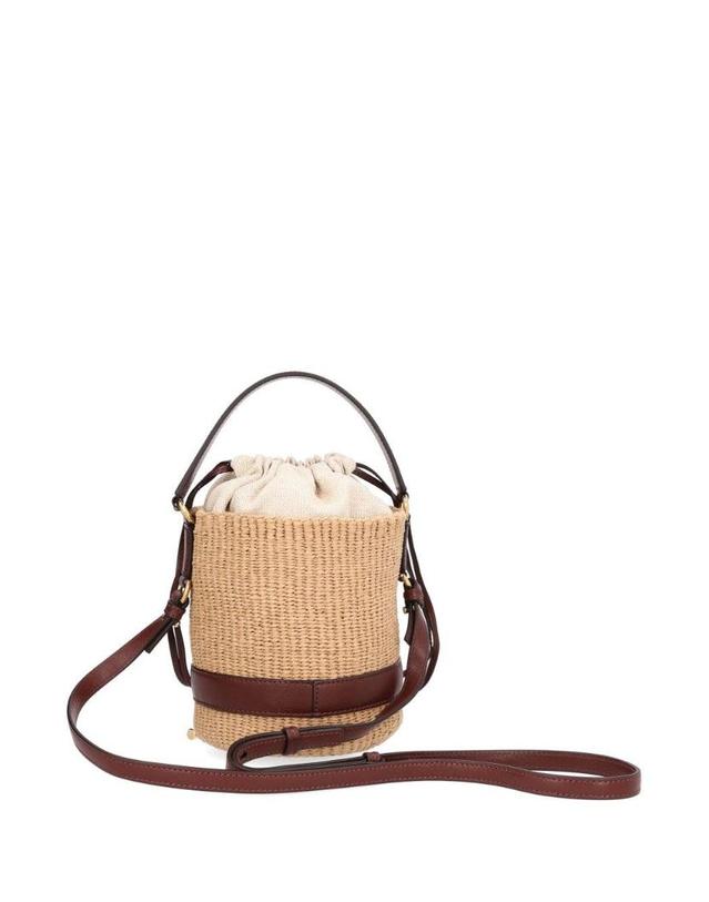 끌로에 [해외직구][A94]끌로에 CH26US941R9627M 여성 크로스백 숄더백 CHLOE CHLOE Chloe Charms Basket Bag In Natural Fibres 착용컷