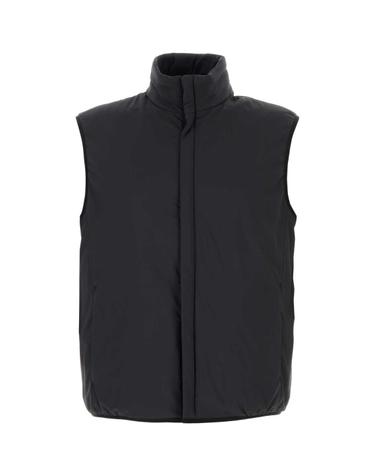 [해외직구][X45]에르노 GI00205UL12853 9300 남성 블레이저 봄버 캐주얼자켓 Black nylon sleeveless jacket