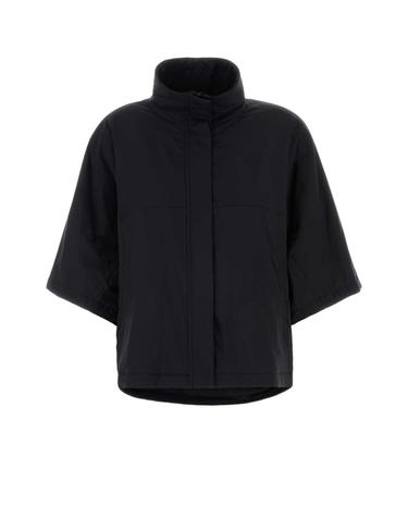 [해외직구][X45]에르노 GI00159DL12853 9300 여성 자켓 베스트 블레이저 봄버 데님 Black nylon jacket