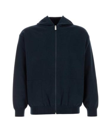 [해외직구][X45]에르노 MC00018UL72132 9200 남성 맨투맨 스웨트셔츠 후드 Navy blue cotton blend cardigan