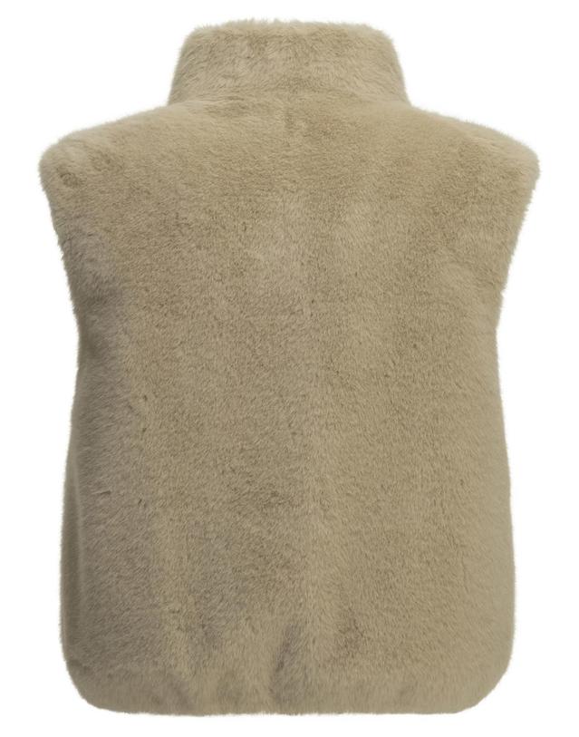 에르노 [해외직구][V90]에르노 GC000631D128961985 여성 자켓 코트 아우터 Sleeveless faux fur jacket 착용컷