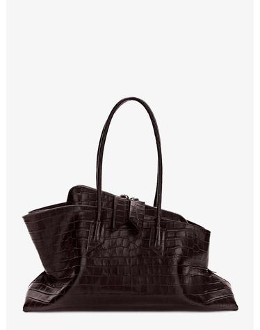 [해외직구][N85]아티코 250WAH00054 여성 숄더백 크로스백 쇼퍼백 THE ATTICO La Passeggiata Medium croc effect leather shoulder bag