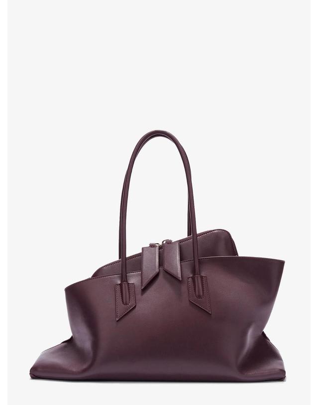 아티코 [해외직구][N85]아티코 250WAH00054 여성 숄더백 크로스백 쇼퍼백 THE ATTICO La Passeggiata Medium leather shoulder bag 착용컷