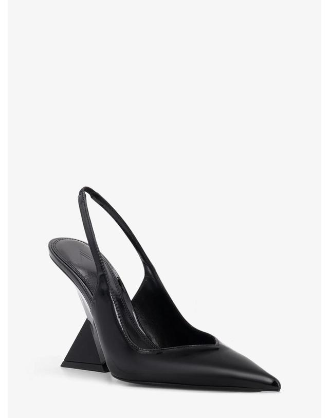 아티코 [해외직구][N85]아티코 250WSH00779 여성 펌프스 슬링백 하이힐 THE ATTICO Cheope patent leather decollete 착용컷