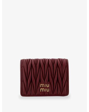 [해외직구][N85]미우미우 5MV204 여성 지갑 카드지갑 월렛 MIU MIU Quilted leather wallet