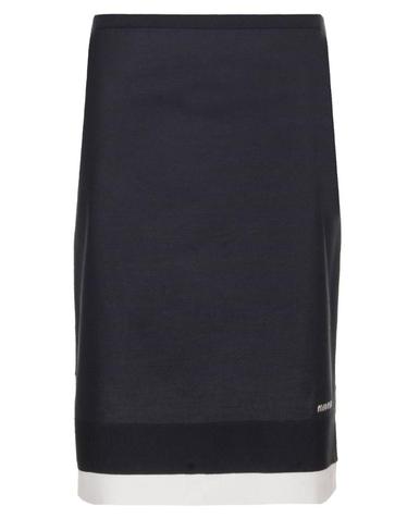 [해외직구][A94]미우미우 MG2331 OOO S 15Q9F022X 여성 스커트 치마 MIU MIU MIU MIU Knitted Knee Length Skirt