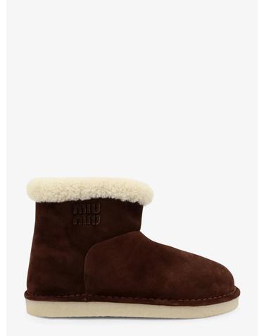[해외직구][N85]미우미우 5T515EFZF15 여성 부츠 부티 앵클 미들 롱 니하이 MIU MIU Suede Ankle Boots