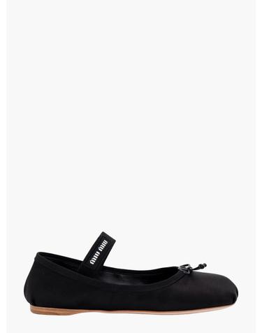 [해외직구][N85]미우미우 5F794DFDX05 여성 플랫슈즈 단화 발레리나 메리제인 MIU MIU Satin ballet flats