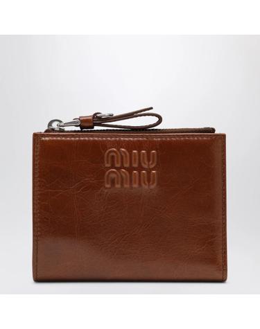 [해외직구][T56]미우미우 5ML0502A44 Brown 여성 월렛 반지갑
