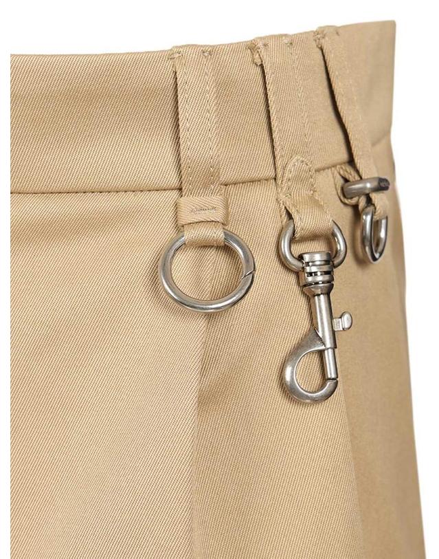 미우미우 [해외직구][A94]미우미우 MG2690 S OOO 1UPXF0065 여성 스커트 치마 MIU MIU MIU MIU Cotton Chino Mini Skirt 착용컷