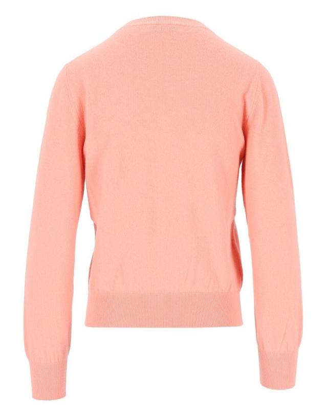 미우미우 [해외직구][A94]미우미우 MML08K S OOO 6600F0075 여성 니트 스웨터 MIU MIU MIU MIU V Neck Wool Sweater 착용컷