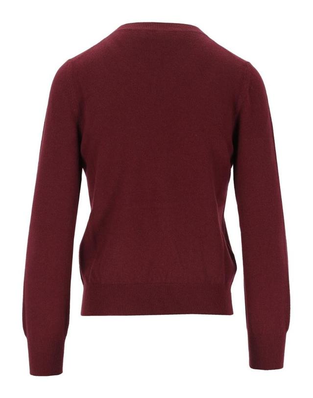 미우미우 [해외직구][A94]미우미우 MML08K S OOO 6600F0399 여성 니트 스웨터 MIU MIU MIU MIU V Neck Wool Sweater 착용컷