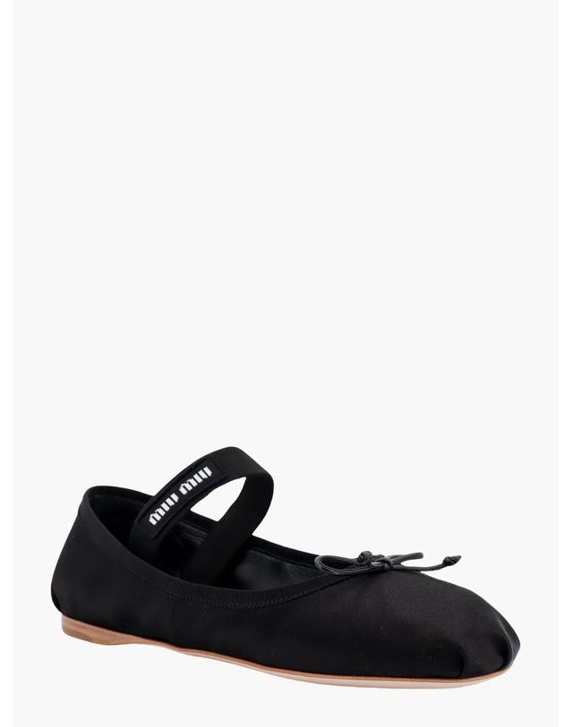 미우미우 [해외직구][N85]미우미우 5F794DFDX05 여성 플랫슈즈 단화 발레리나 메리제인 MIU MIU Satin ballet flats 착용컷