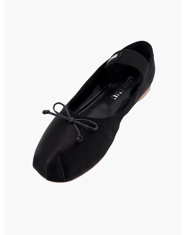 미우미우 [해외직구][N85]미우미우 5F794DFDX05 여성 플랫슈즈 단화 발레리나 메리제인 MIU MIU Satin ballet flats 착용컷