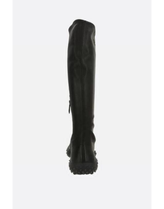미우미우 [해외직구][E32]미우미우 5W805EFA045L68F0002 여성 롱부츠 니하이부츠 MIU MIU stretch nappa boots 착용컷