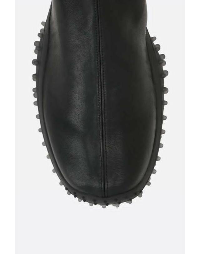 미우미우 [해외직구][E32]미우미우 5W805EFA045L68F0002 여성 롱부츠 니하이부츠 MIU MIU stretch nappa boots 착용컷