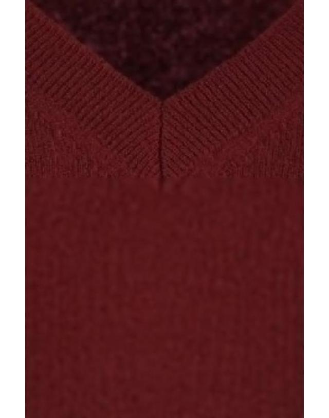 미우미우 [해외직구][E32]미우미우 MML08KSOOO6600F0399 의류 니트 스웨터 가디건 MIU MIU wool sweater with logo intarsia 착용컷