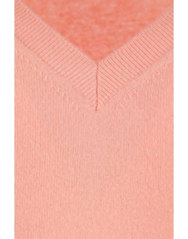 미우미우 [해외직구][E32]미우미우 MML08KSOOO6600F0075 의류 니트 스웨터 가디건 MIU MIU wool sweater with logo intarsia 착용컷