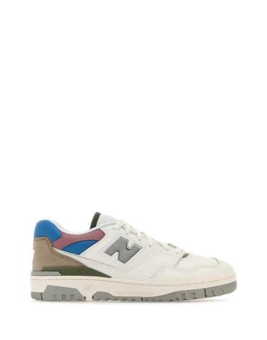 [해외직구][X45]뉴발란스 BB550PGA OFFWHIBEIBLU 남성 스니커즈 단화 남자스니커즈 Multicolor leather 550 sneakers