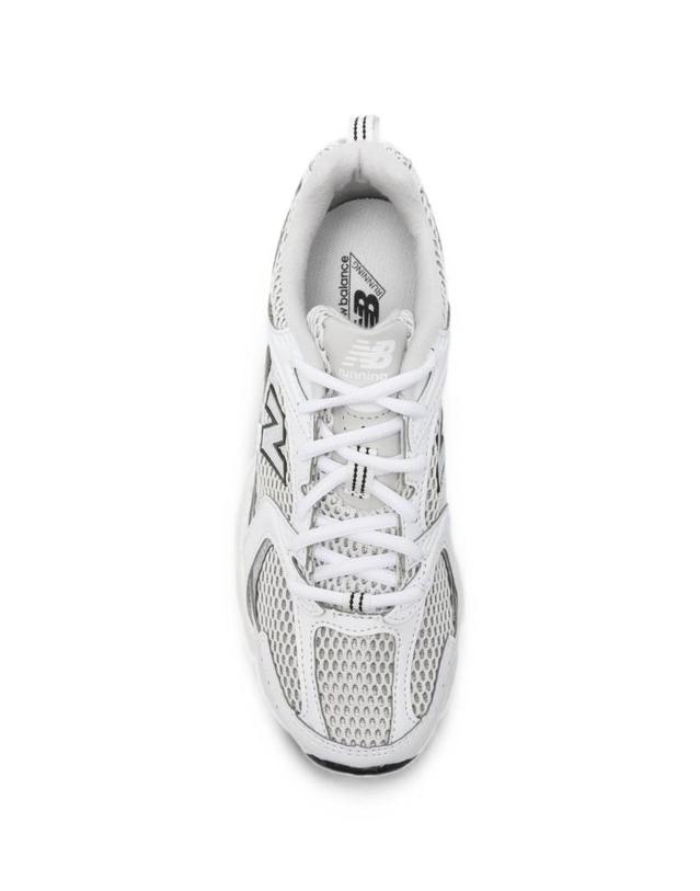 뉴발란스 [해외직구][P13]뉴발란스 U530KLBWHITE SILVERMETALLIC BLACK 여성 로우탑 하이탑 스니커즈 단화 에스빠듀 로퍼 구두 NEW BALANCE 530 SNEAKERS 착용컷