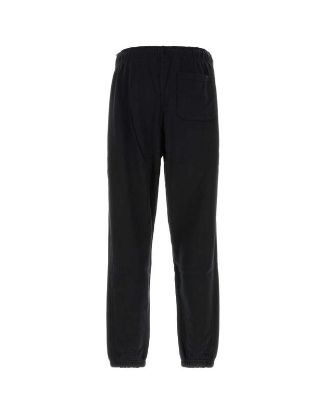 뉴발란스 [해외직구][X45]뉴발란스 MP41508BK BLACK 남성 바지 면바지 조거 카고 와이드 Black cotton joggers 착용컷