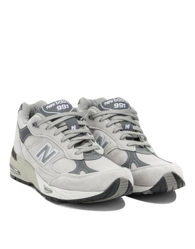 뉴발란스 [해외직구][V90]뉴발란스 M991PG1 남성 스니커즈 슬립온 Made in UK 991V1 Low Top Sneakers 착용컷