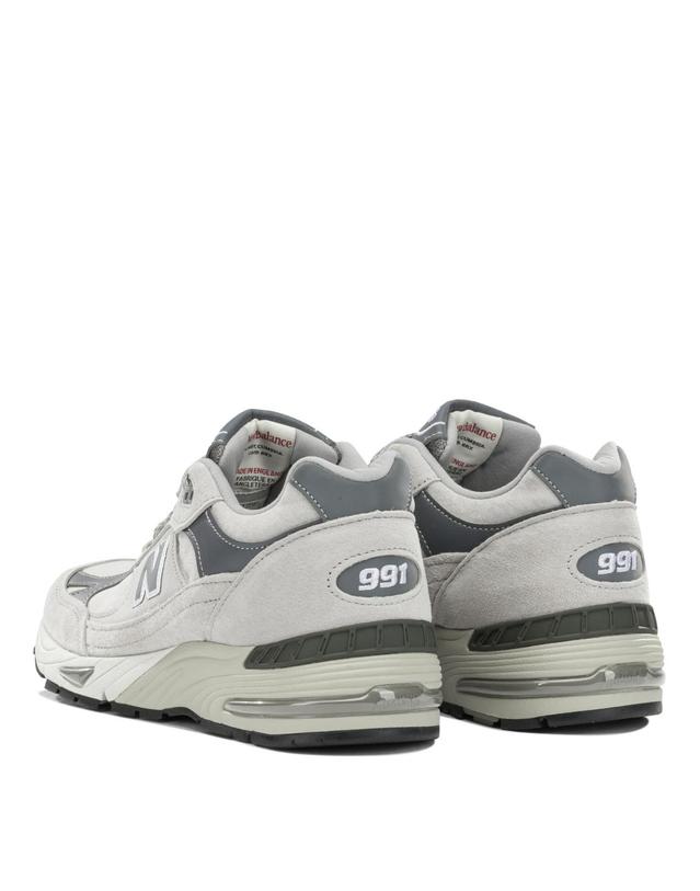 뉴발란스 [해외직구][V90]뉴발란스 M991PG1 남성 스니커즈 슬립온 Made in UK 991V1 Low Top Sneakers 착용컷