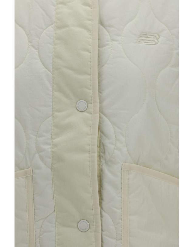 뉴발란스 [해외직구][K68]뉴발란스 WJ62U33OAGA ANGORA 여성 다운자켓 패딩 다운베스트 파카 Quilted Vest 착용컷