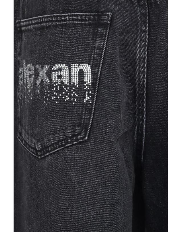 알렉산더 왕 [해외직구][K68]알렉산더왕 4DC1264112 031 여성 청바지 데님 진 데님진 Crystal balloon Jeans 착용컷