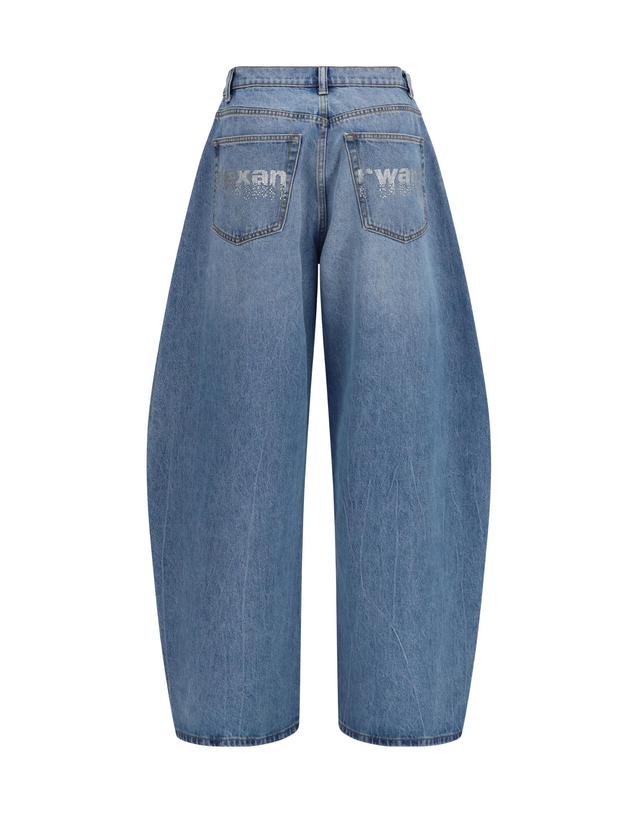 알렉산더 왕 [해외직구][K68]알렉산더왕 4DC1264111 486 여성 청바지 데님 진 데님진 Crystal balloon Jeans 착용컷