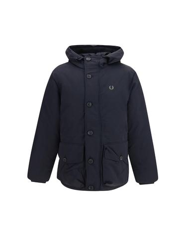 [해외직구][K68]FRED PERRY J3312 102 남성 다운자켓 패딩 다운베스트 파카 Recycled Taslan padded Parka