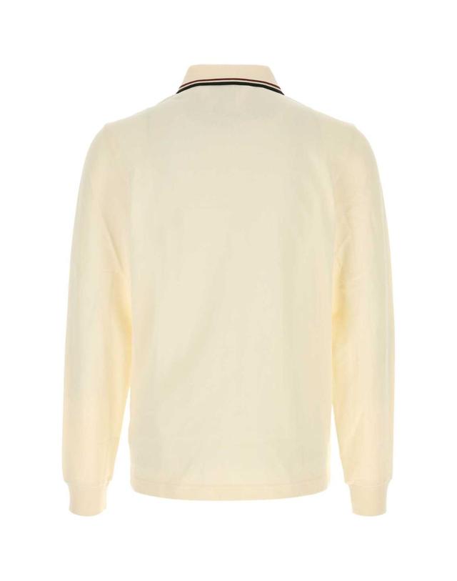 프레드 페리 [해외직구][X45]FRED PERRY M3636 69C 남성 셔츠 남방 긴팔 반팔 Ivory piquet polo shirt 착용컷