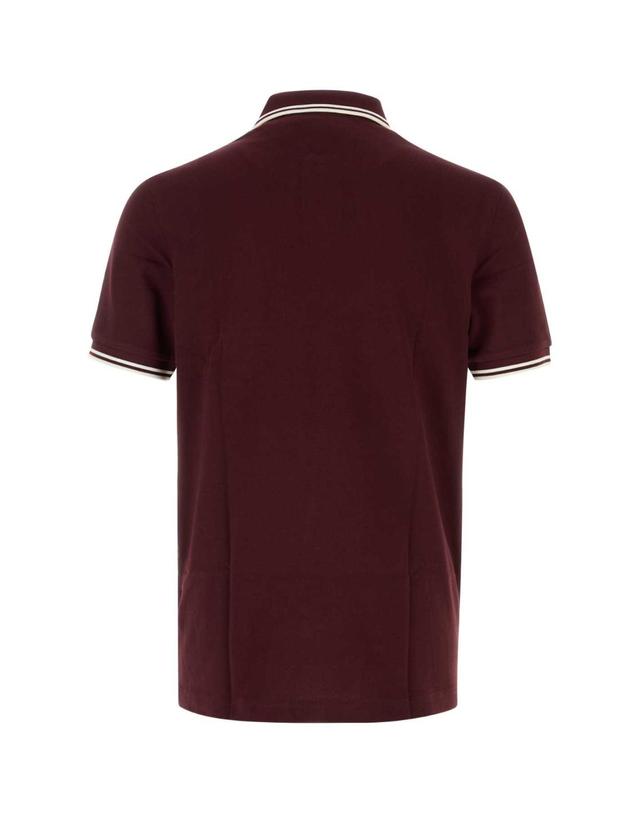 프레드 페리 [해외직구][X45]FRED PERRY M3600 597 남성 폴로 피케셔츠 Burgundy piquet polo shirt 착용컷