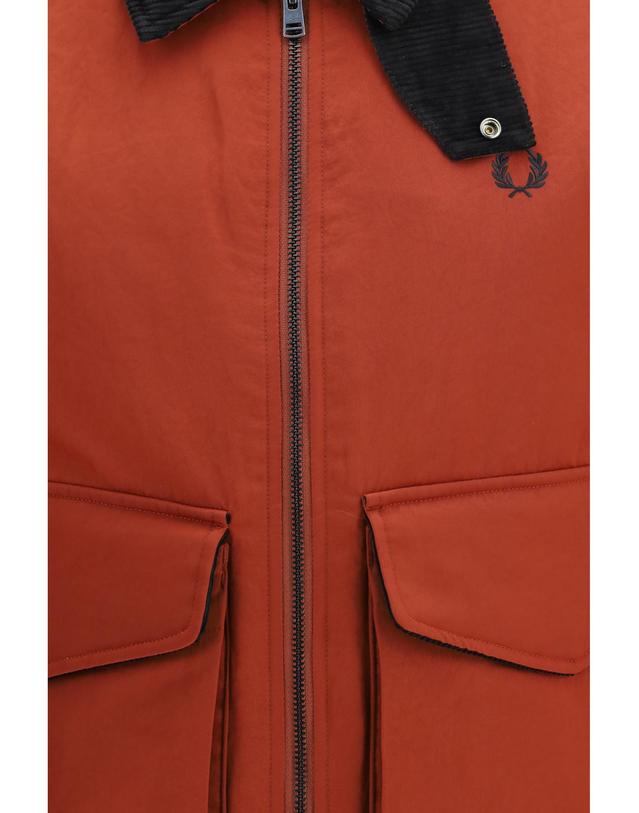 프레드 페리 [해외직구][K68]FRED PERRY J3316 28C 남성 자켓 베스트 봄버 파카 블레이저 Nylon Jacket 착용컷