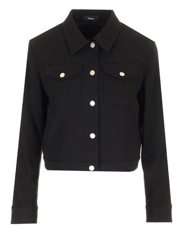 [해외직구][A94]띠어리 O0709104001 여성 블레이저 자켓 THEORY THEORY Jersey Jacket