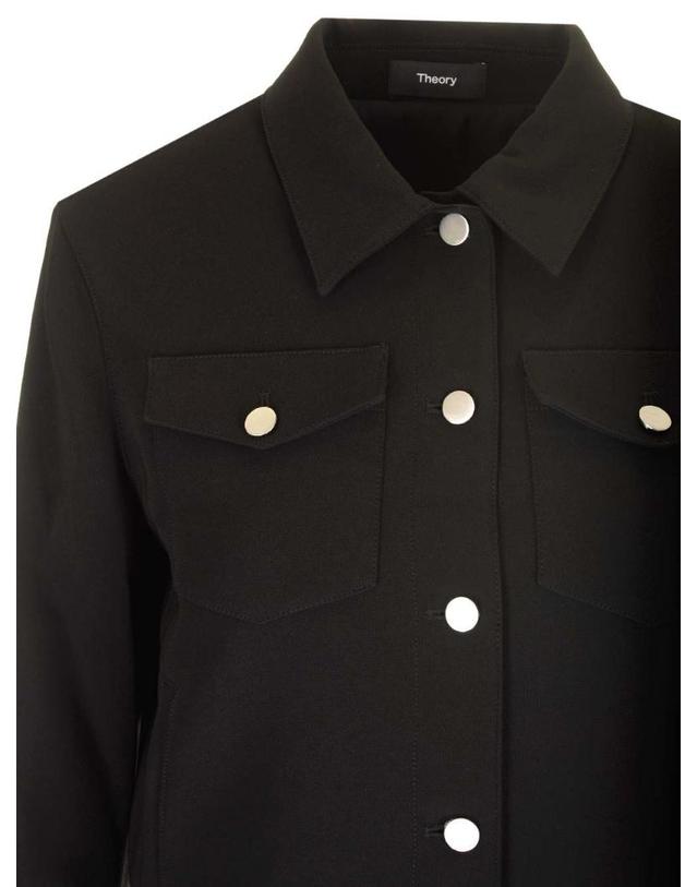 띠어리 [해외직구][A94]띠어리 O0709104001 여성 블레이저 자켓 THEORY THEORY Jersey Jacket 착용컷