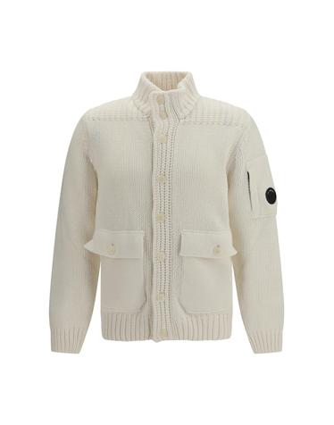 [해외직구][K68]CP컴퍼니 21CMKN068A110149A 103 남성 니트 스웨터 가디건 Lambswool Sweater