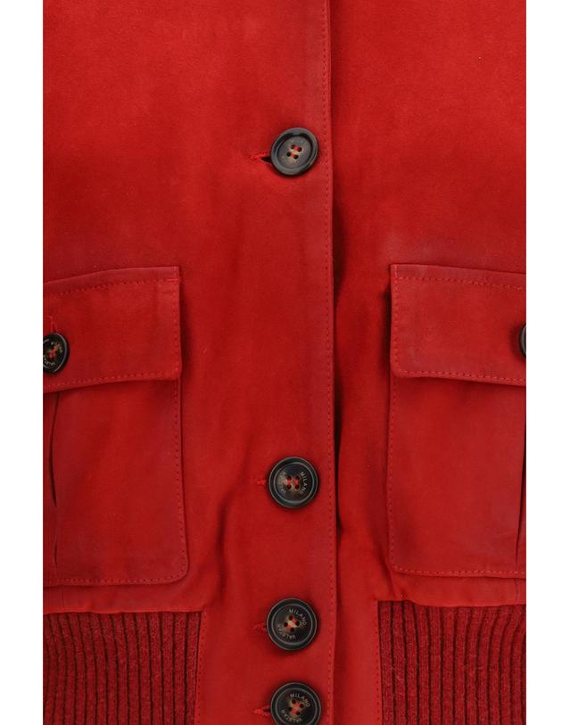 발스타 [해외직구][K68]발스타 417AF003 V0052 여성 자켓 베스트 봄버 파카 베스트 블레이저 Suede leather Jacket 착용컷