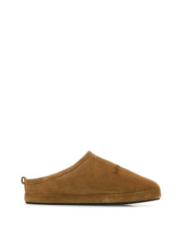 [해외직구][X45]발렌시아가 810541WBFC1 2200 남성 슬리퍼 샌들 플립플랍 조리 Camel suede Alaska ankle slippers