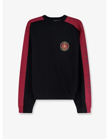 [해외직구][N85]발렌시아가 849509 남성 니트 스웨터 가디건 BALENCIAGA Cotton sweater with logo on the front