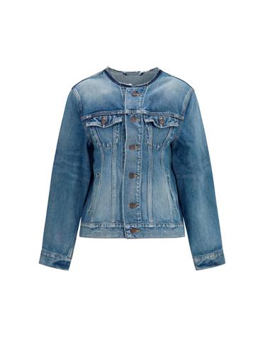 [해외직구][K68]발렌시아가 A001O6TDW14 5002 여성 자켓 베스트 봄버 파카 베스트 블레이저 Hourglass denim Jacket