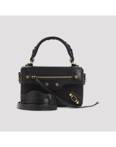 [해외직구][D14]발렌시아가 A000XH2ACQV 1629 BLACK RUBY 여성 숄더백 호보백 크로스백 Balenciaga Le City Sleek Box