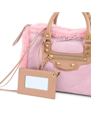 [해외직구][D14]발렌시아가 8657622ACSC 5591 LIGHT BUBBLE 여성 토트백 탑핸들백 쇼퍼백 Balenciaga City Bag S