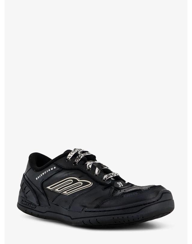발렌시아가 [해외직구][N85]발렌시아가 841765 남성 스니커즈 하이탑 로우탑 단화 BALENCIAGA Hamptons Worn Out low top leather sneakers 착용컷